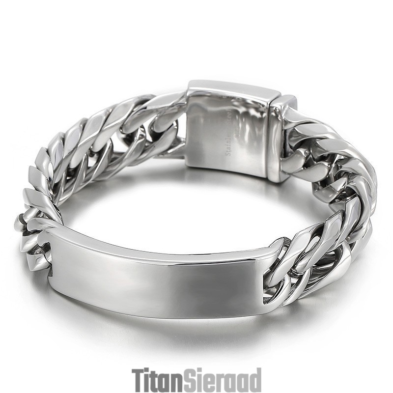 Mode Hip Hop Heren Armband Titanium Sieraden