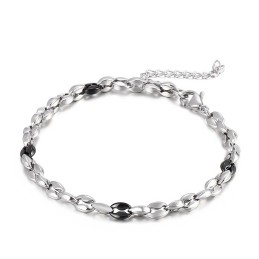 Titanium Heren Honderd Ketting Met Verlengketting
