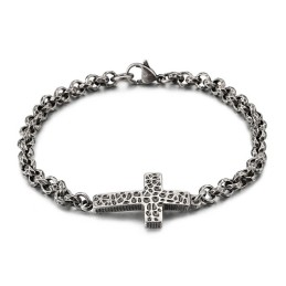 Edition Titanium Kruisketting Voor Heren Titanium Armband Voor Heren