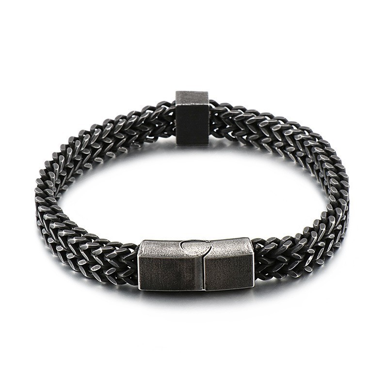 Herenarmbanden Retro Hip Hop Mode Titanium Armbanden Herenarmbanden Retro Hip Hop Mode Titanium Armbanden