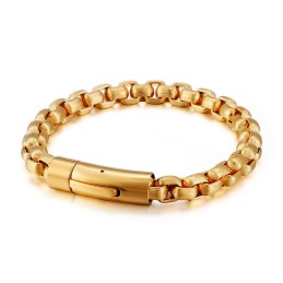 Nieuwe Mode Retro Stijl Biker Titanium Armband Voor Heren