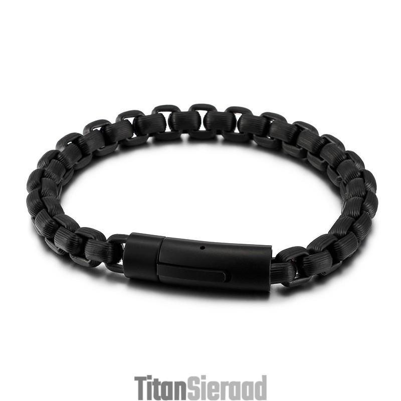 Nieuwe Mode Retro Stijl Biker Titanium Armband Voor Heren Nieuwe Mode Retro Stijl Biker Titanium Armband Voor Heren