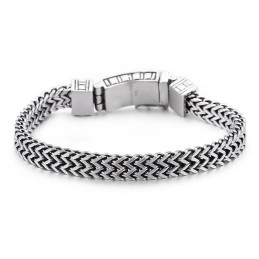 Hiphop Sieraden Dubbele Ketting Armband Heren Chique Titanium Accessoires