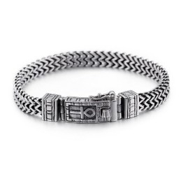 Hiphop Sieraden Dubbele Ketting Armband Heren Chique Titanium Accessoires