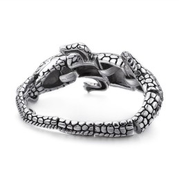 Nieuwe Animal Lizard Heren Titanium Armband