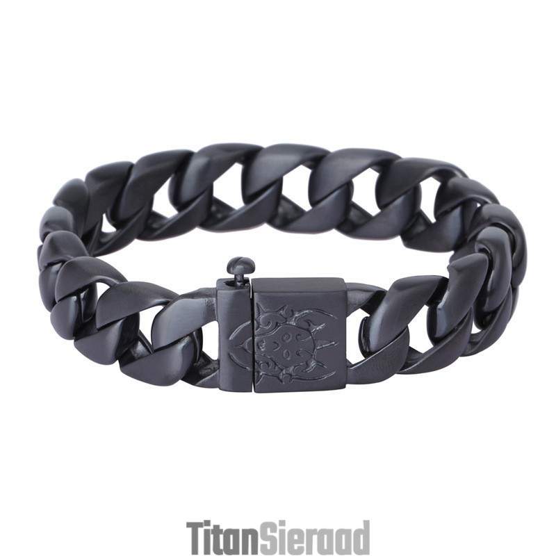 Mode Titanium Armband Voor Heren