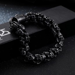 Spookhoofd Armband Vintage Schedel Sieraden