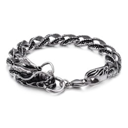 Modieuze, Coole Titanium Kraanarmband Voor Heren