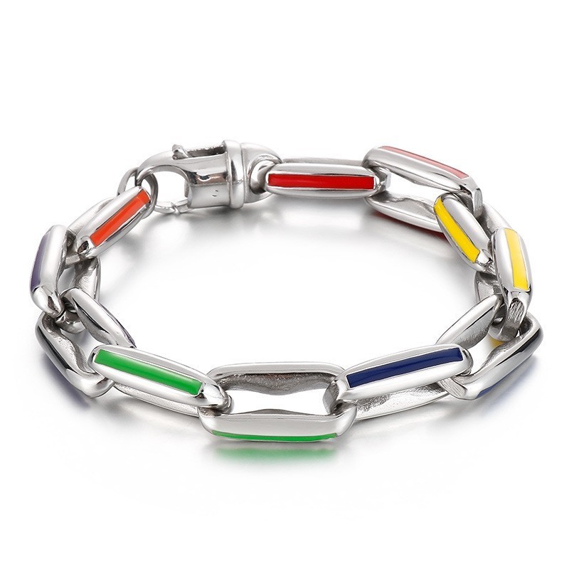 Hip-Hop Splicing Cuba Verblindende Armbanden Hip-Hop Splicing Cuba Verblindende Armbanden