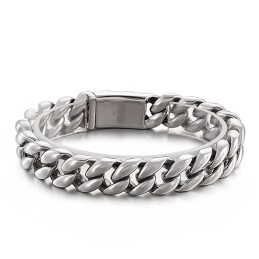 Coole Vacuümplating 18K Titanium Herenarmband
