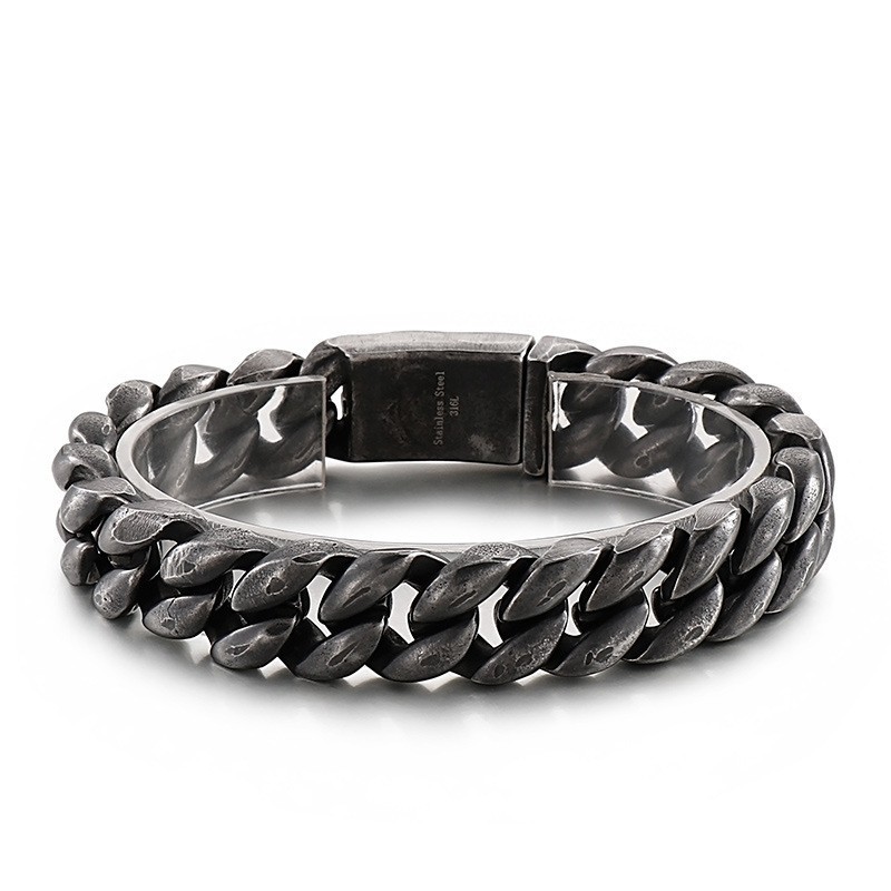 Coole Vacuümvergulde Herenarmband Van 18K Titanium Coole Vacuümvergulde Herenarmband Van 18K Titanium
