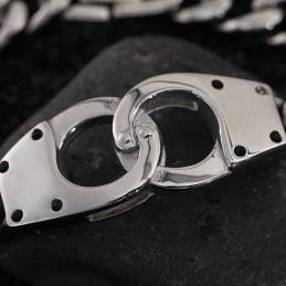 Mode Handboeien Geometrische Geweven Titanium Armband Voor Mannen
