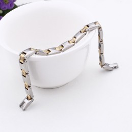 Diamond Magnet Titanium Armband Voor Mannen En Vrouwen
