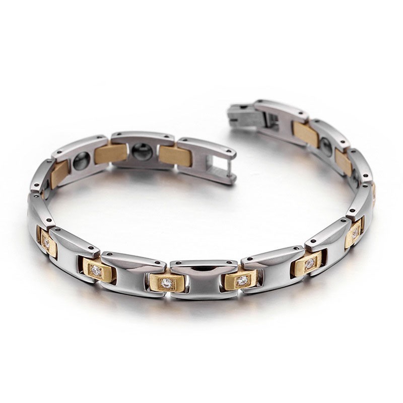 Diamond Magnet Titanium Armband Voor Mannen En Vrouwen Diamond Magnet Titanium Armband Voor Mannen En Vrouwen