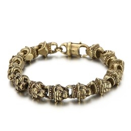 Cool Rock Titanium Herenarmband