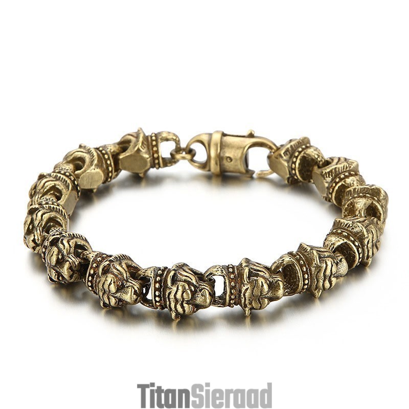 Cool Rock Titanium Herenarmband