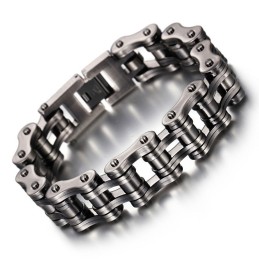 Street Titanium Herenfietsarmband