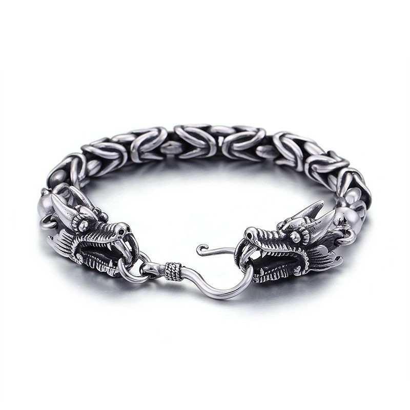 Coole Chique Titanium Armband Met Taphaak Voor Heren Coole Chique Titanium Armband Met Taphaak Voor Heren