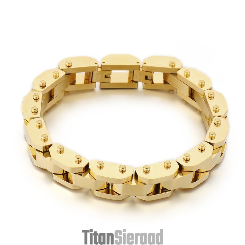 Coole, Gegalvaniseerde, Chique Titanium Armband Voor Heren Coole, Gegalvaniseerde, Chique Titanium Armband Voor Heren
