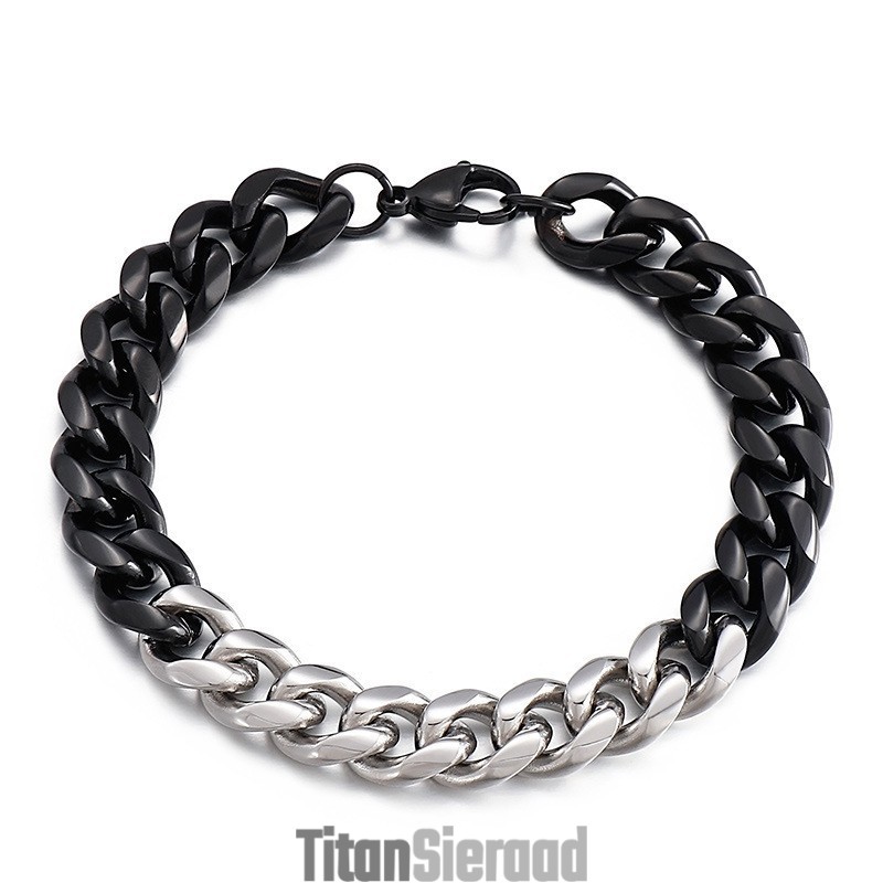 Street Shooting Gekleurde Titanium Doe-Het-Zelf Armband Voor Heren