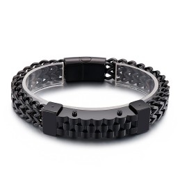 Mode Hip-Hop Stijl Heren Titanium Armband