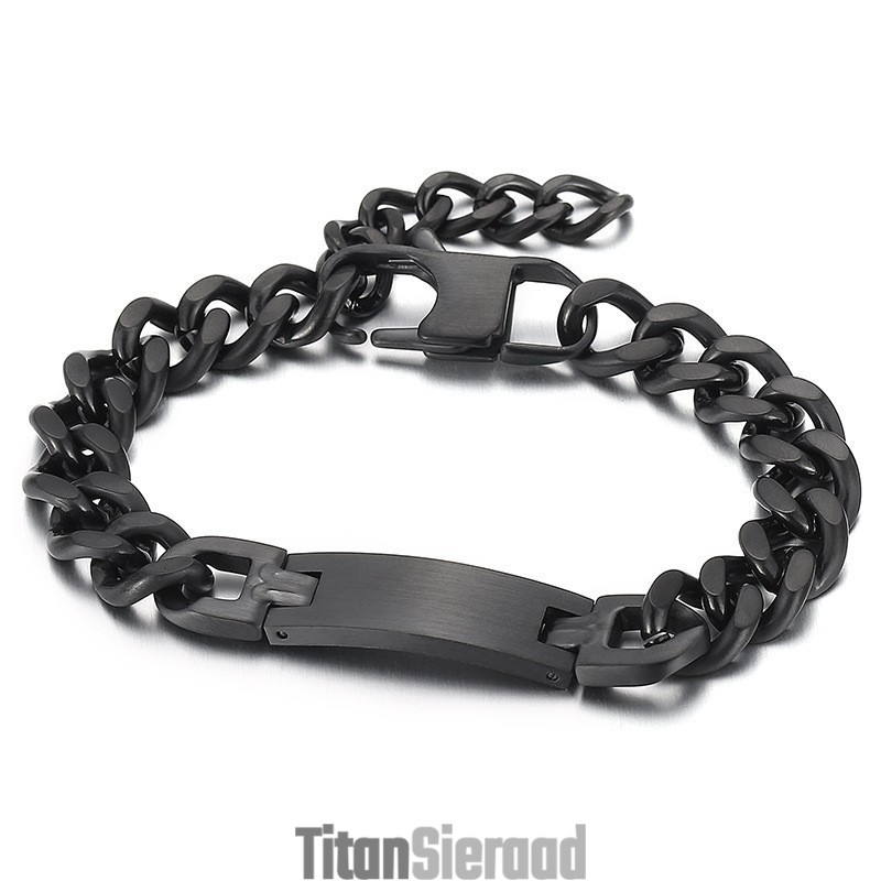 Fashion Bent Brand Plus Tail Chain Titanium Armband Voor Heren Fashion Bent Brand Plus Tail Chain Titanium Armband Voor Heren