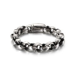Heren O-String Titanium Armband