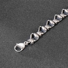 Coole Hip Hop Boks Titanium Armband Voor Heren