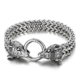 Zodiac Fashion Stalen Heren Titanium Armband
