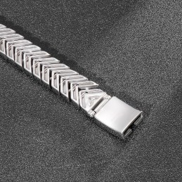 Coole Heren Chique Stijl Slangenbot Titanium Armband Als Cadeau