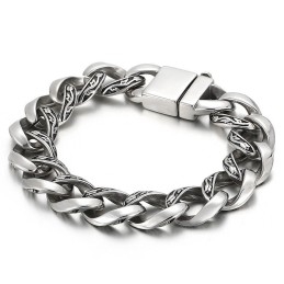 Coole Chique Titanium Armband Voor Heren