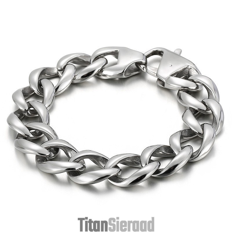 Coole Titanium Armband In Hiphop-Chique Stijl Voor Heren Coole Titanium Armband In Hiphop-Chique Stijl Voor Heren