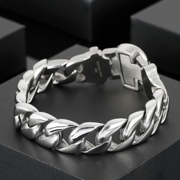 Mode Schedel Titanium Armband Accessoires Voor Heren