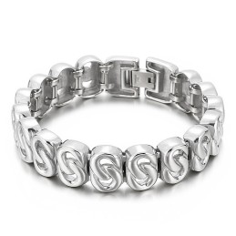 Hip Hop Titanium Casting Armband
