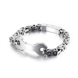 Fashion Tide Titanium Emperor Chain Armband Voor Heren