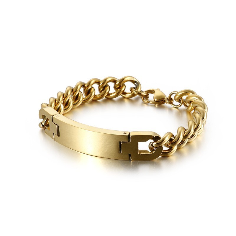 Fashion Bend Titanium Armband Voor Heren Fashion Bend Titanium Armband Voor Heren