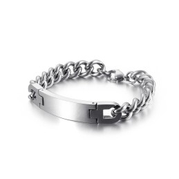 Fashion Bend Merk Titanium Herenarmband