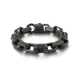Nieuwe Chique Herenpatroon Titanium Getijdenarmband