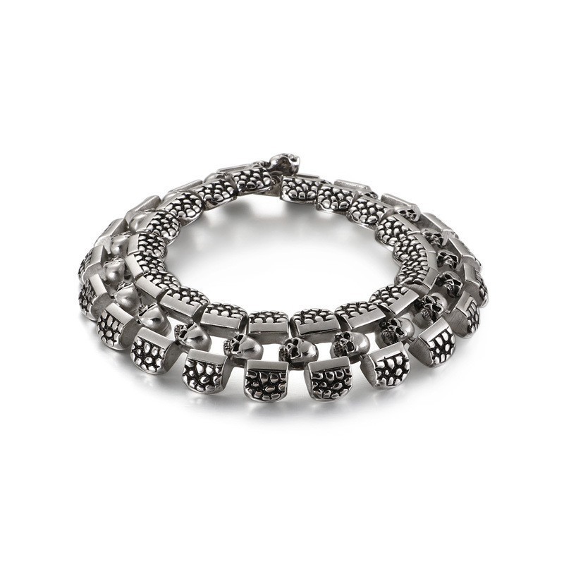 Coole, Overdreven Chique Titanium Armband Voor Heren Coole, Overdreven Chique Titanium Armband Voor Heren
