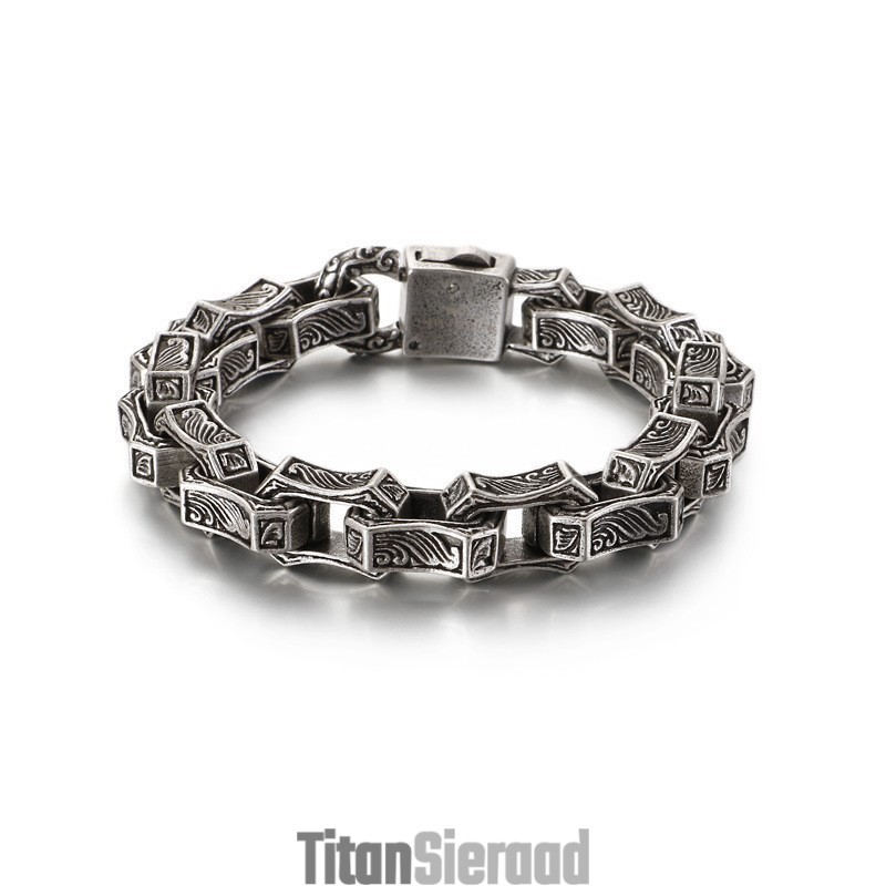 Nieuwe Chique Titanium Herenarmband Nieuwe Chique Titanium Herenarmband