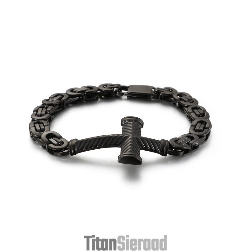 Goedkope Titanium Kruisarmband Voor Heren Goedkope Titanium Kruisarmband Voor Heren