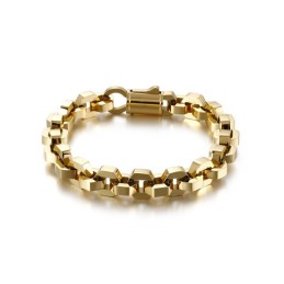 Elegante Geometrische Heren Titanium Armband