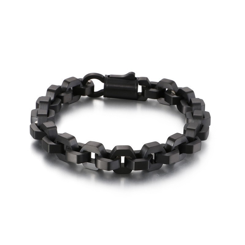 Elegante Geometrische Heren Titanium Armband Elegante Geometrische Heren Titanium Armband