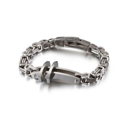 Nieuwe Titanium Armbanden Voor Heren, Klassieke Kruisarmbanden