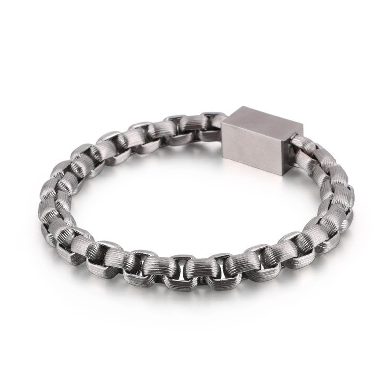 Titanium Schakelarmband Voor Heren Te Koop