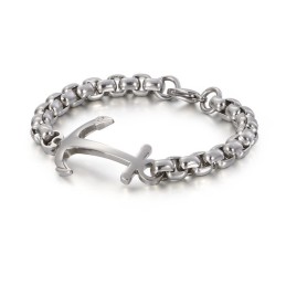 Mode Bootanker Titanium Armband Te Koop
