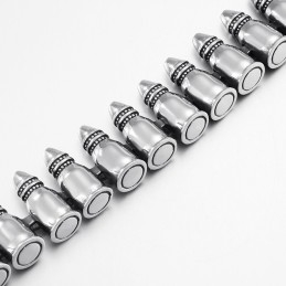 Chique Gothic Rock Accessoires Bullet Armbanden Voor Heren