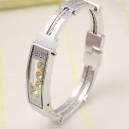 Heren Titanium Diamanten Armbanden