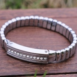 Heren Titanium Diamanten Armbanden
