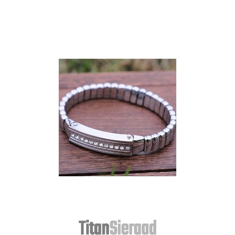 Heren Titanium Diamanten Armbanden Heren Titanium Diamanten Armbanden